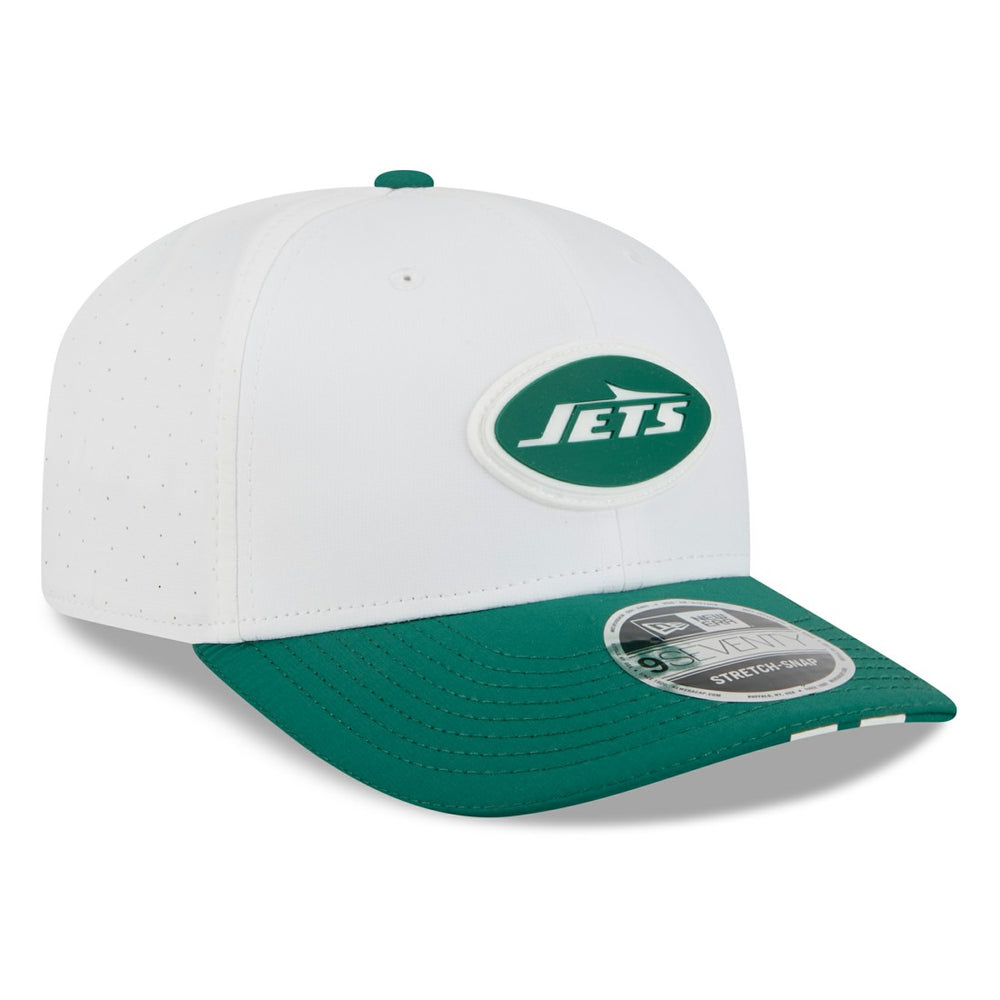 New York Jets New Era 2025 NFL Training Camp 9SEVENTY Adjustable Hat White/Green