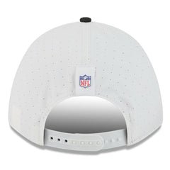 New Orleans Saints New Era 2025 NFL Training Camp A-Frame 9FORTY Adjustable Hat White/Black