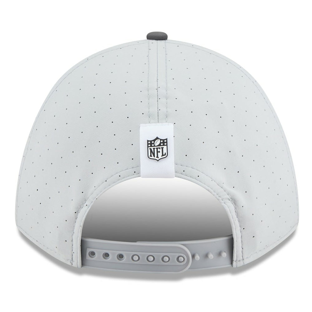 Jacksonville Jaguars New Era 2025 NFL Training Camp A-Frame 9FORTY Adjustable Hat Gray/Graphite