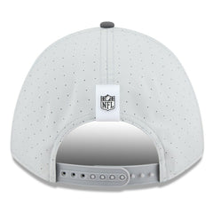 Las Vegas Raiders New Era 2025 NFL Training Camp A-Frame 9FORTY Adjustable Hat Gray/Graphite