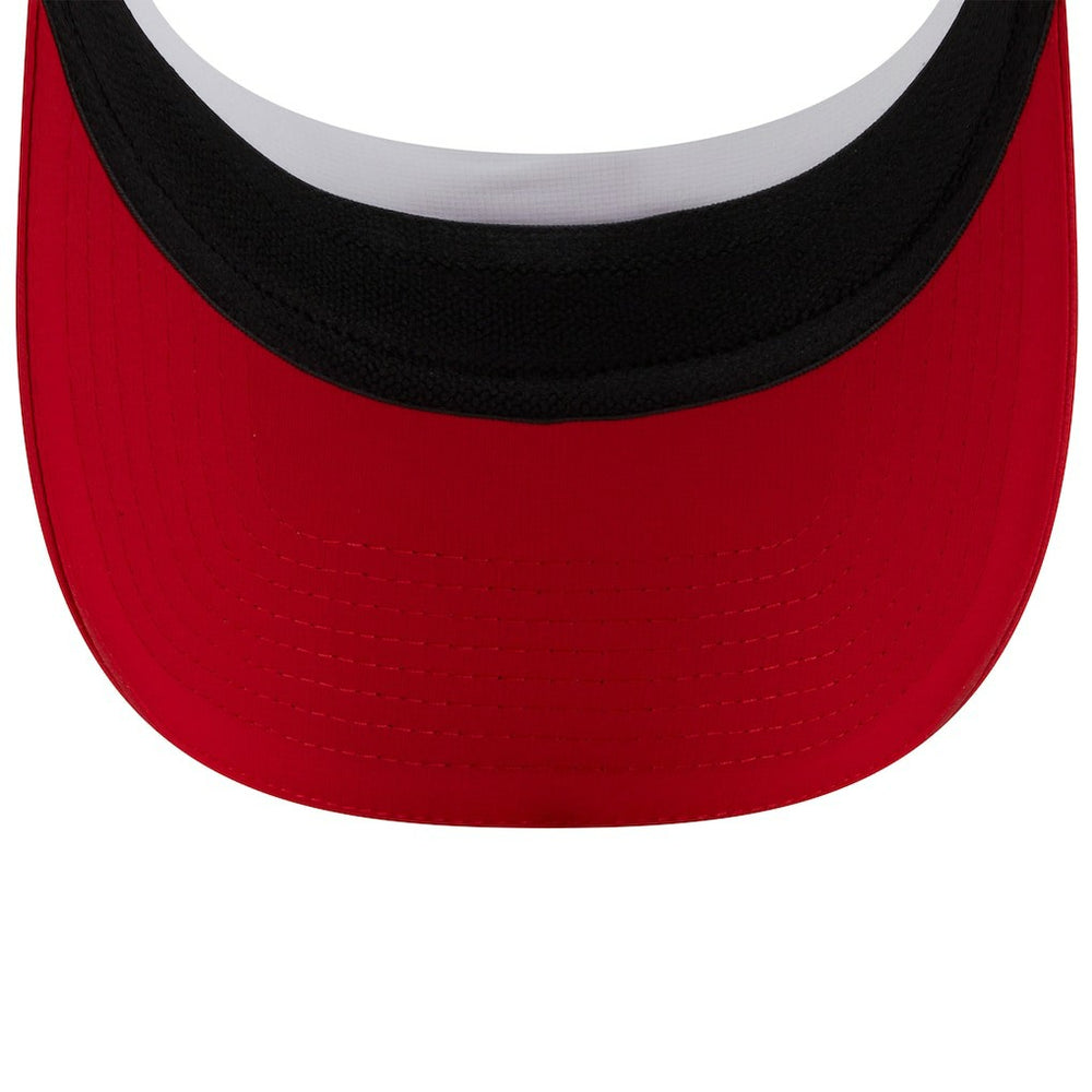 Kansas City Chiefs New Era 2025 NFL Training Camp Adjustable Visor White/Red