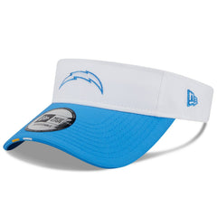 Los Angeles Chargers New Era 2025 NFL Training Camp Adjustable Visor White/Powder Blue