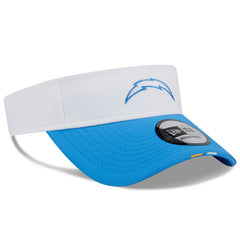 Los Angeles Chargers New Era 2025 NFL Training Camp Adjustable Visor White/Powder Blue
