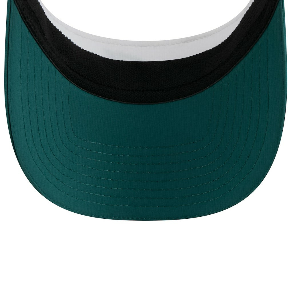 Philadelphia Eagles New Era 2025 NFL Training Camp Adjustable Visor White/Midnight Green