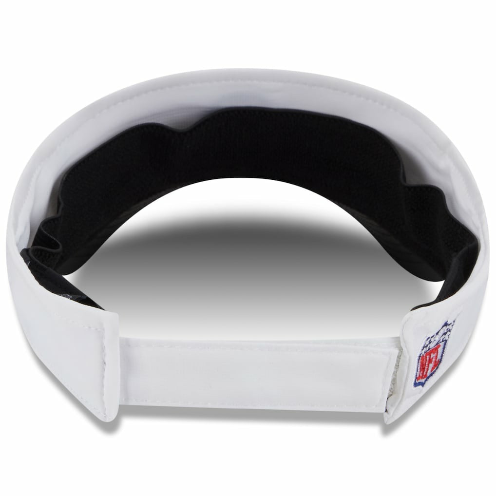 Pittsburgh Steelers New Era 2025 NFL Training Camp Adjustable Visor White/Black
