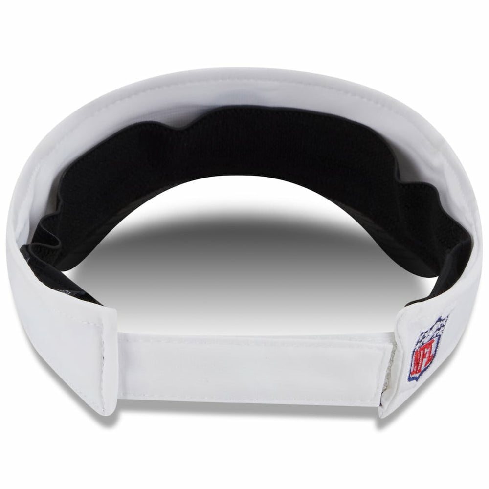 Pittsburgh Steelers New Era 2025 NFL Training Camp Adjustable Visor White/Black
