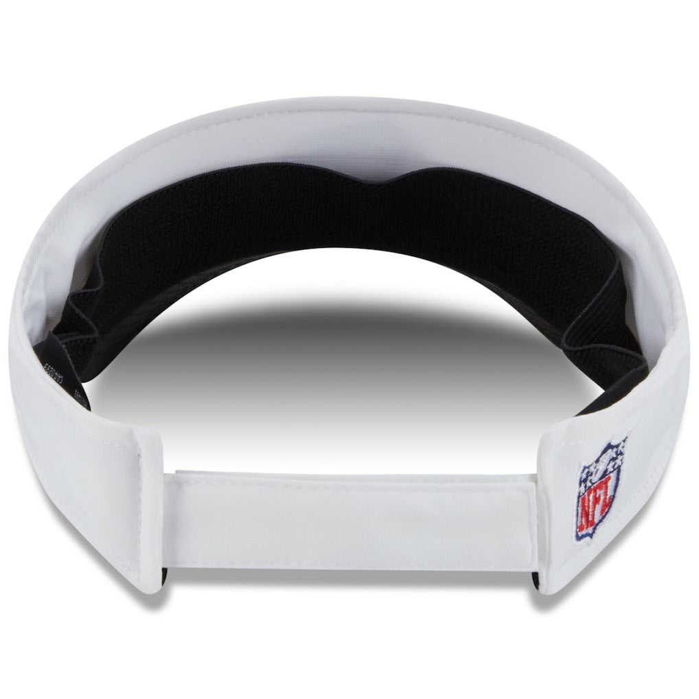 Baltimore Ravens New Era 2025 NFL Training Camp Adjustable Visor White/Black