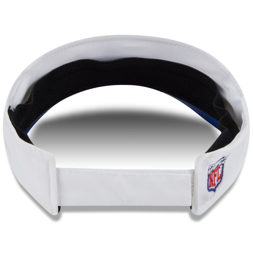Buffalo Bills New Era 2025 NFL Training Camp Adjustable Visor White/Royal