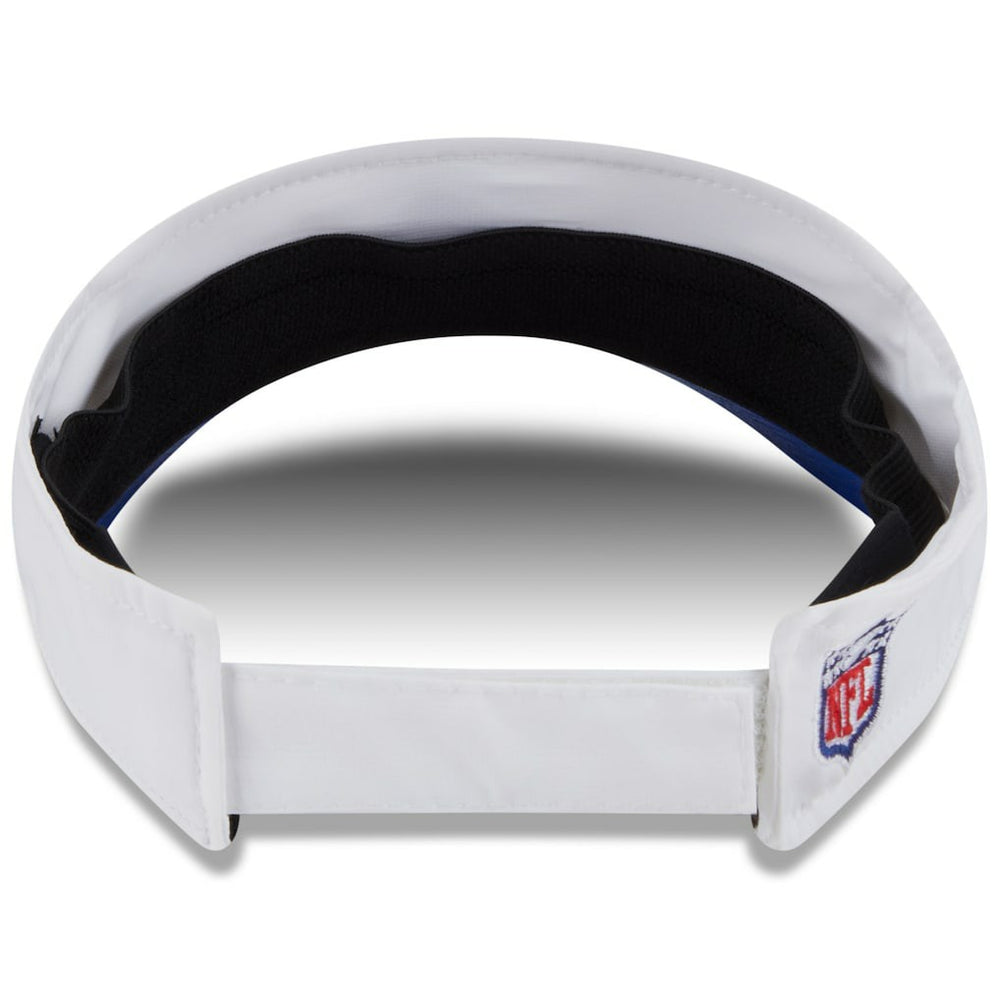 Buffalo Bills New Era 2025 NFL Training Camp Adjustable Visor White/Royal