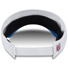 Detroit Lions New Era 2025 NFL Training Camp Adjustable Visor White/Blue
