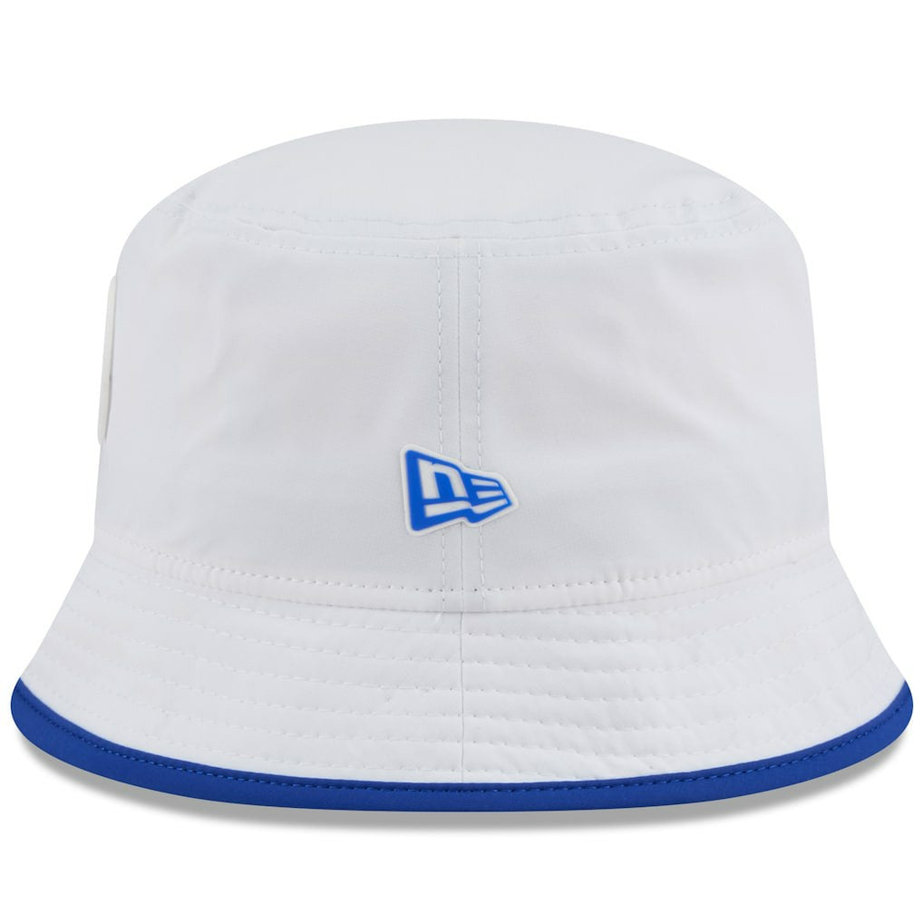 Los Angeles Rams New Era 2025 NFL Training Camp Stretch Bucket Hat White