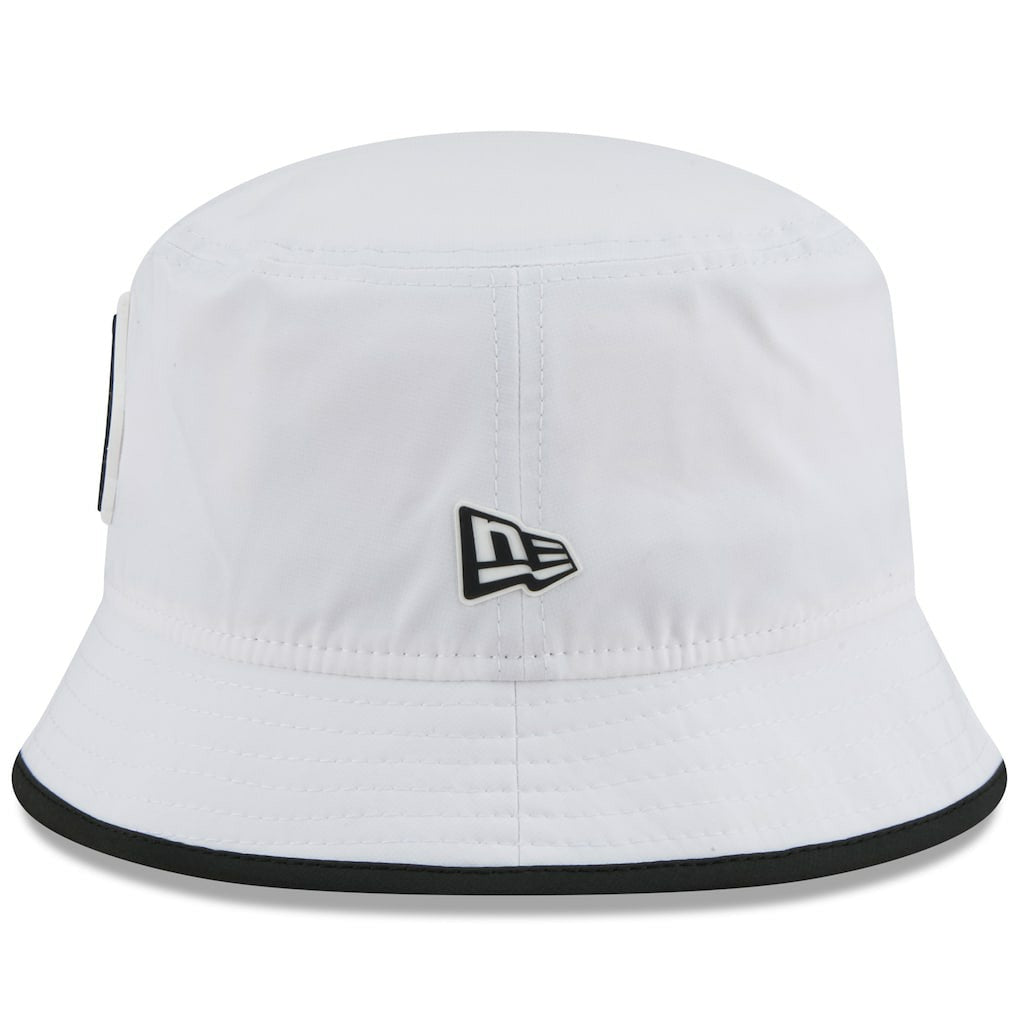 New Orleans Saints New Era 2025 NFL Training Camp Stretch Bucket Hat White