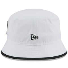 New Orleans Saints New Era 2025 NFL Training Camp Stretch Bucket Hat White
