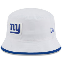 New York Giants New Era 2025 NFL Training Camp Stretch Bucket Hat White