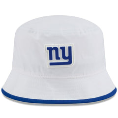New York Giants New Era 2025 NFL Training Camp Stretch Bucket Hat White
