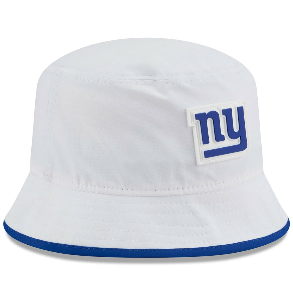 New York Giants New Era 2025 NFL Training Camp Stretch Bucket Hat White