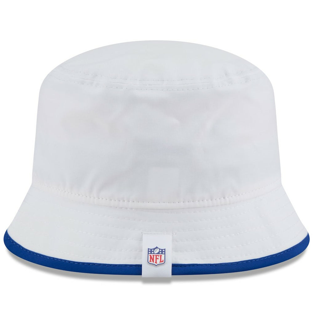 New York Giants New Era 2025 NFL Training Camp Stretch Bucket Hat White