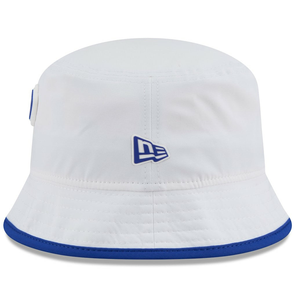 Buffalo Bills New Era 2025 NFL Training Camp Stretch Bucket Hat White
