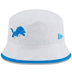 Detroit Lions New Era 2025 NFL Training Camp Stretch Bucket Hat White