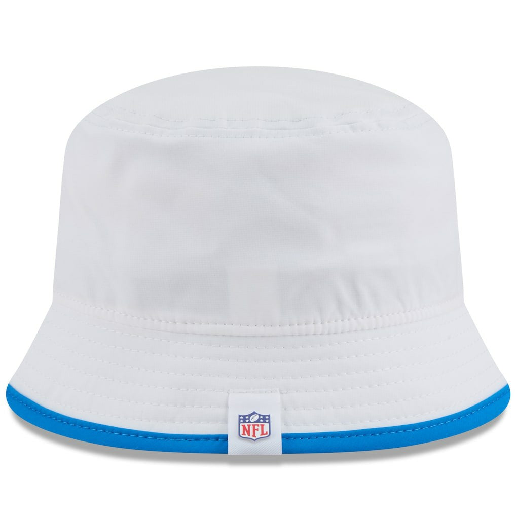 Detroit Lions New Era 2025 NFL Training Camp Stretch Bucket Hat White