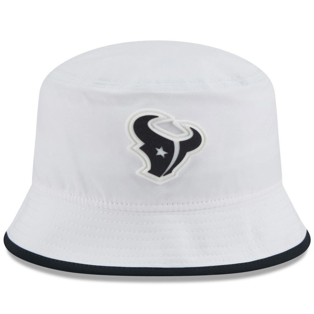 Houston Texans New Era 2025 NFL Training Camp Stretch Bucket Hat White