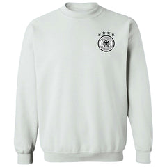 Germany National Team Vive La Fete Women's Impressions Artwork Pullover Sweatshirt White