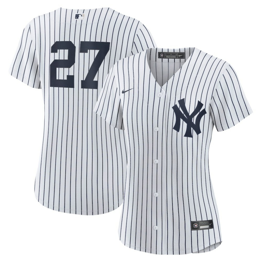 Giancarlo Stanton New York Yankees Nike Women's Home Replica Player Jersey - White - Nike Online