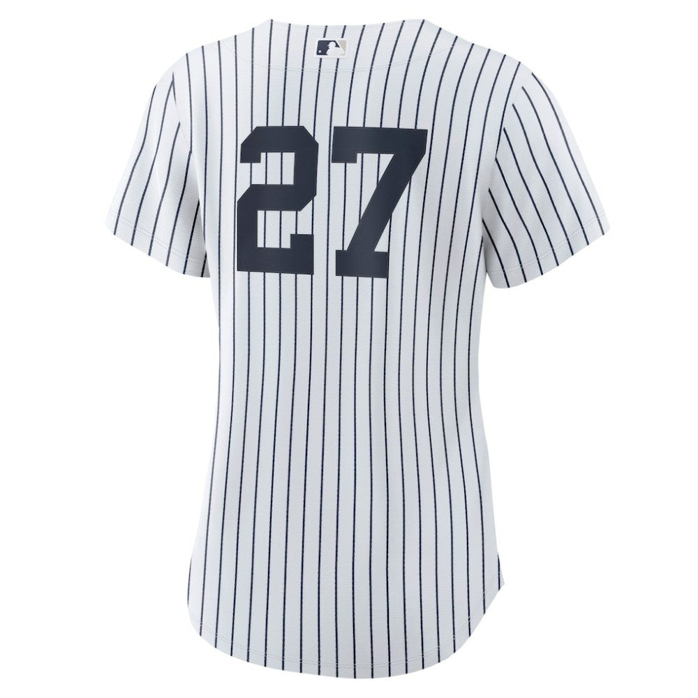 Giancarlo Stanton New York Yankees Nike Women's Home Replica Player Jersey - White - Nike Online