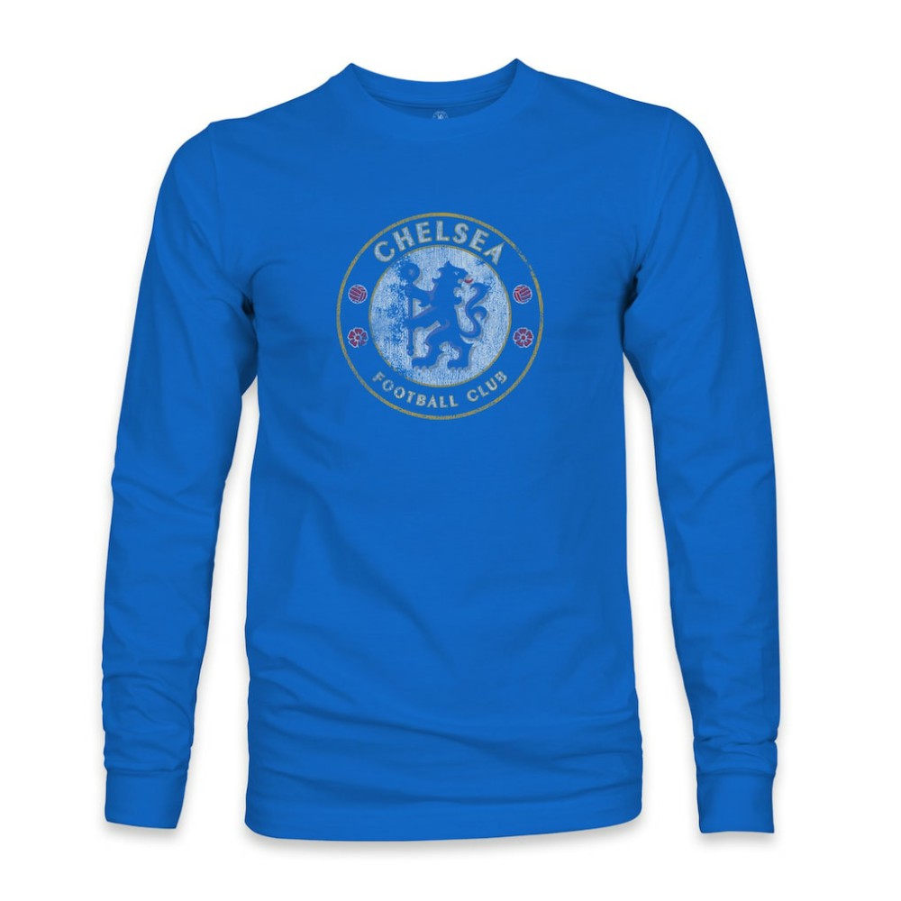 Chelsea 1863FC Color Badge Long Sleeve T-Shirt Blue