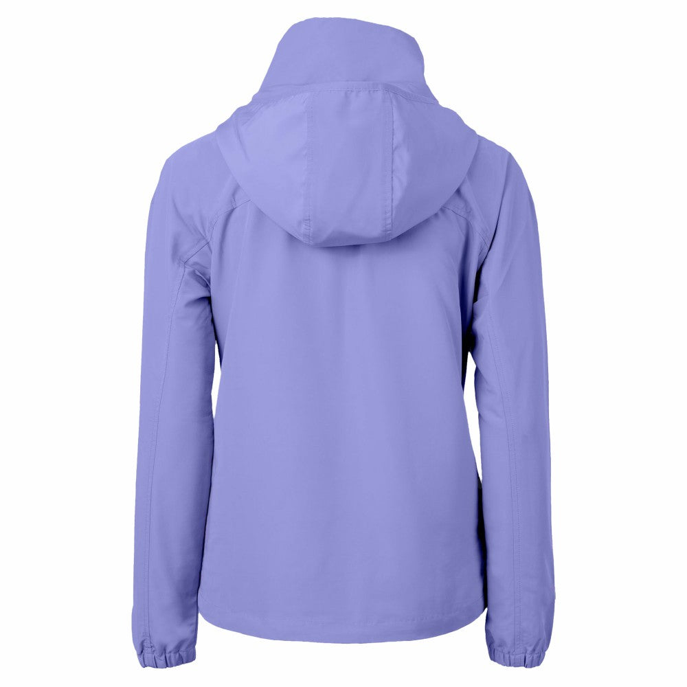 New York Mets Cutter & Buck Women's Charter Eco Recycled Full-Zip Jacket - Lavender - MLB on Sale