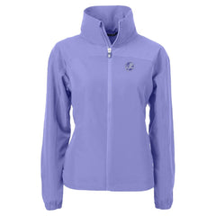 New York Yankees Cutter & Buck Women's Charter Eco Recycled Full-Zip Jacket - Lavender - MLB Online