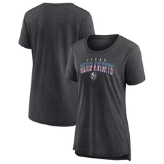 Vegas Golden Knights Women's Proud Tri-Blend T-Shirt - Gray - NHL 202552496