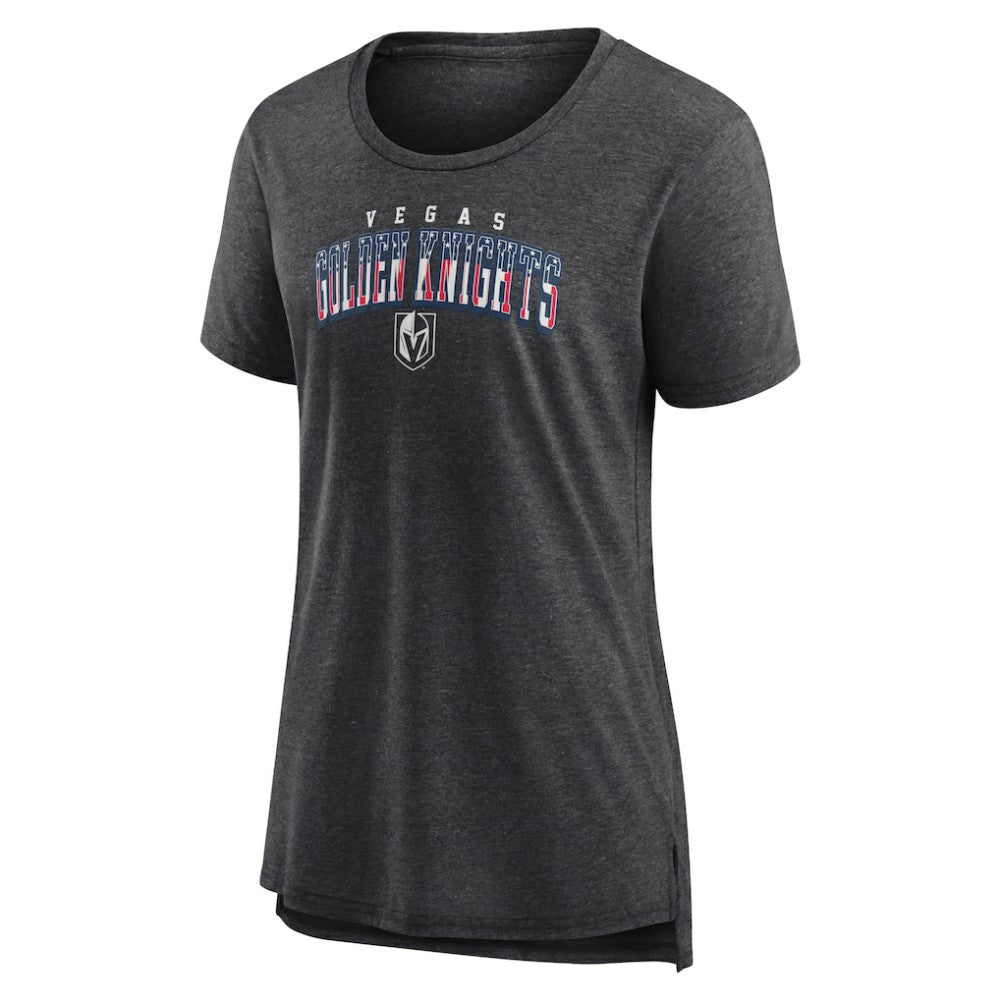 Vegas Golden Knights Women's Proud Tri-Blend T-Shirt - Gray - NHL 202552496