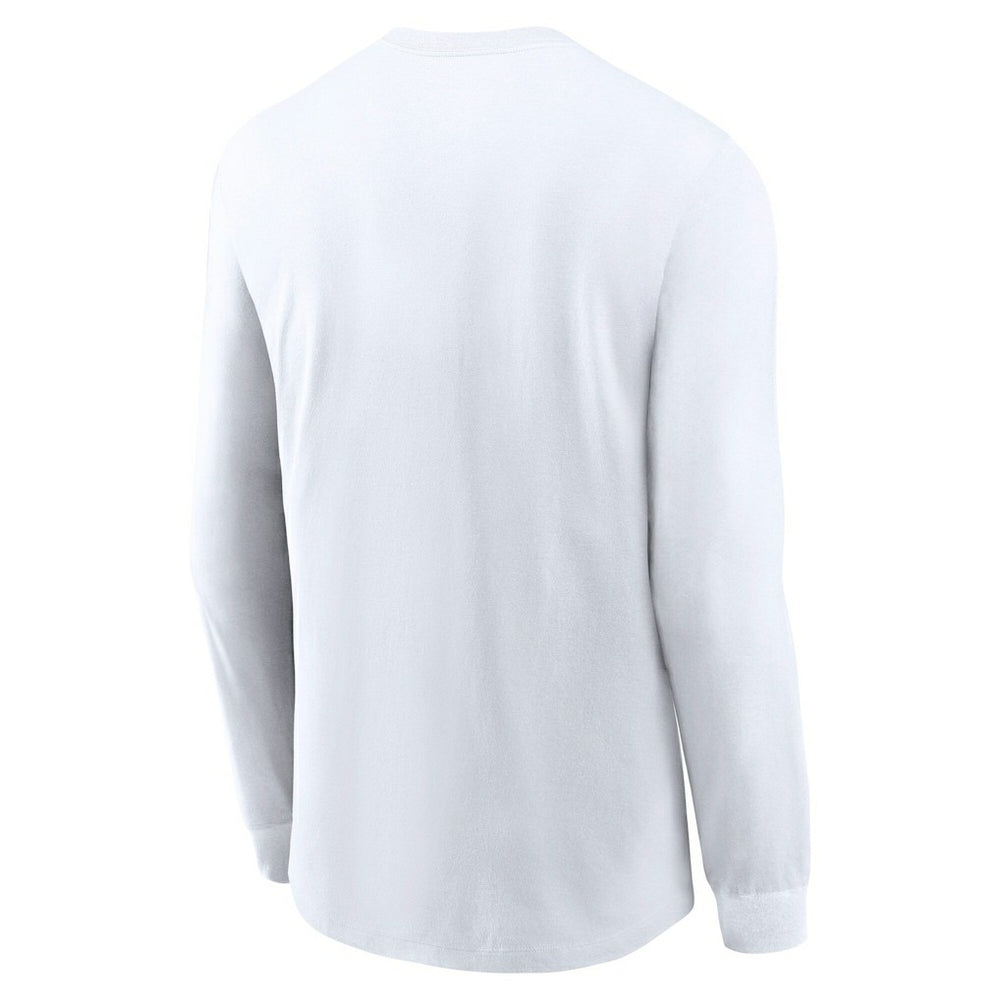Nike Kansas City Chiefs 2024 AFC West Division Champions Locker Room Trophy Collection Long Sleeve T-Shirt White