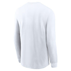 Nike Kansas City Chiefs 2024 AFC West Division Champions Locker Room Trophy Collection Long Sleeve T-Shirt White