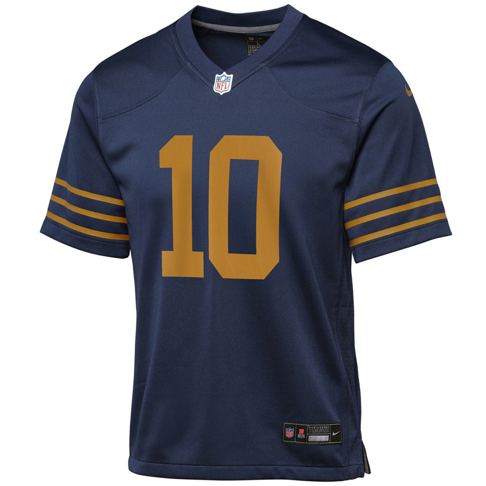 Nike Jordan Love Green Bay Packers Youth The 1923 Classic Game Jersey Navy