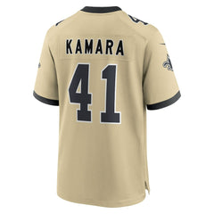 Nike Alvin Kamara New Orleans Saints Youth Gameday Golds Alternate Game Player Jersey Gold