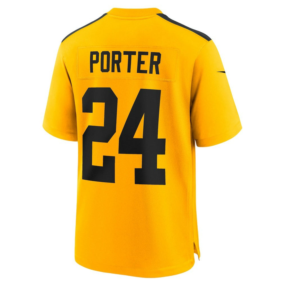 Nike Joey Porter Jr. Pittsburgh Steelers Youth Alternate 1933 Throwback Game Jersey Gold