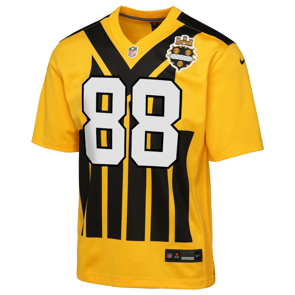 Nike Pat Freiermuth Pittsburgh Steelers Youth Alternate 1933 Throwback Game Jersey Gold