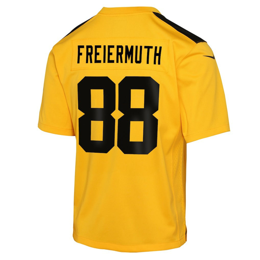 Nike Pat Freiermuth Pittsburgh Steelers Youth Alternate 1933 Throwback Game Jersey Gold