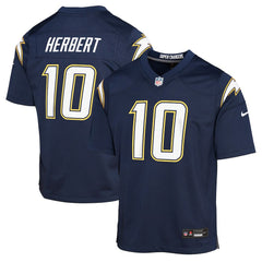 Nike Justin Herbert Los Angeles Chargers Youth Alternate Super Chargers Game Player Jersey Navy