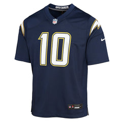 Nike Justin Herbert Los Angeles Chargers Youth Alternate Super Chargers Game Player Jersey Navy