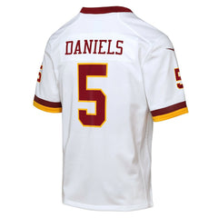 Nike Jayden Daniels Washington Commanders Youth Game Super Bowl Era Jersey White