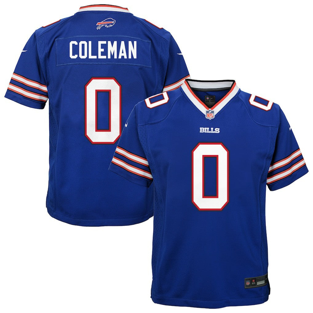 Nike Keon Coleman Buffalo Bills Youth Team Game Jersey Royal