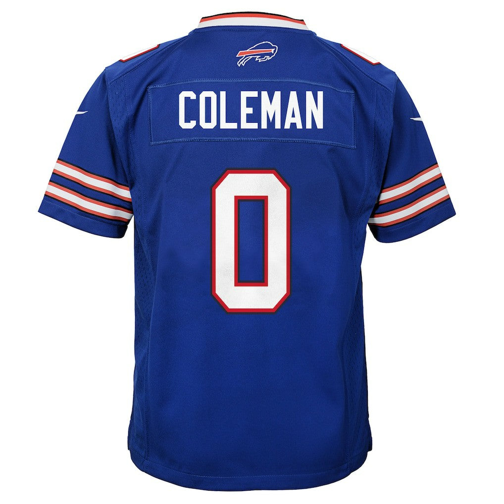 Nike Keon Coleman Buffalo Bills Youth Team Game Jersey Royal