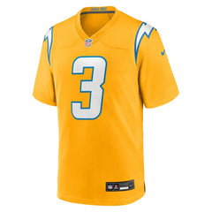 Nike Derwin James Jr. Los Angeles Chargers Youth Alternate Charger Power Game Player Jersey Gold