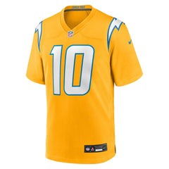 Nike Justin Herbert Los Angeles Chargers Youth Alternate Charger Power Game Player Jersey Gold