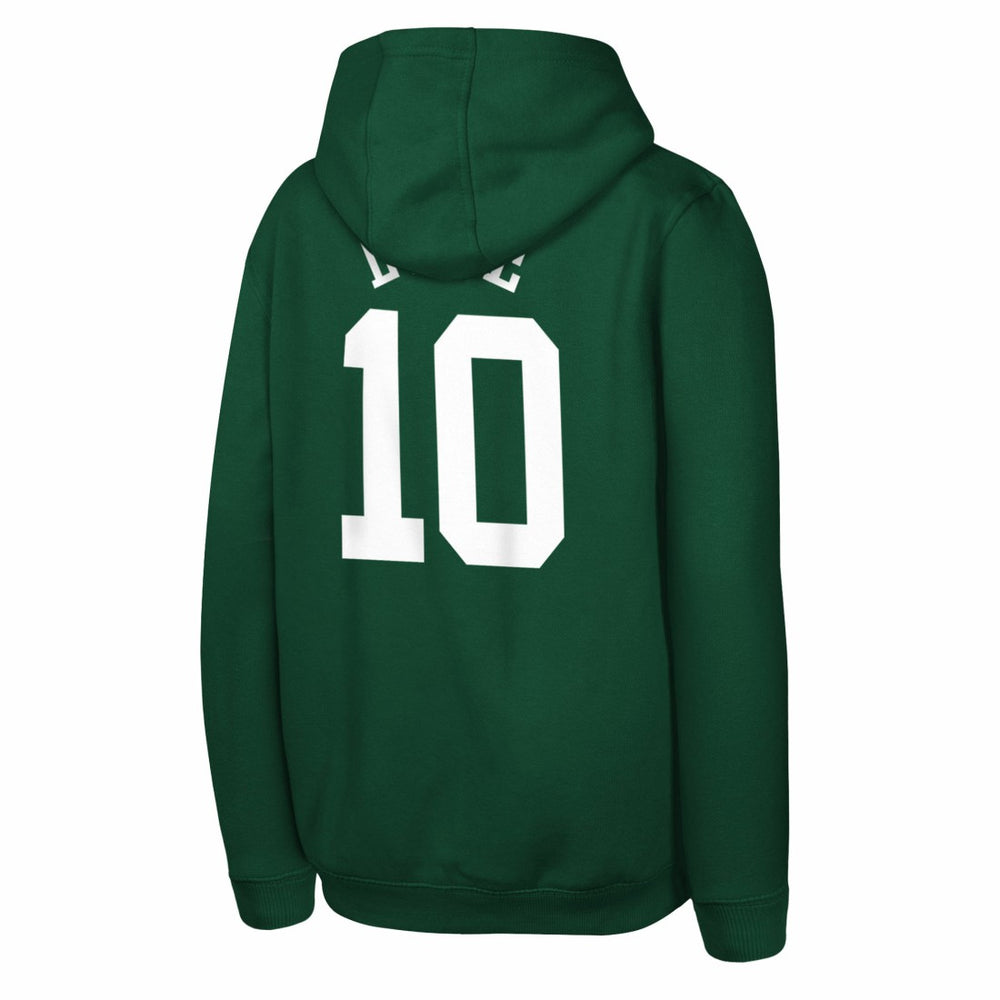 Jordan Love Green Bay Packers Outerstuff Mainliner Player Name & Number Hoodie Green