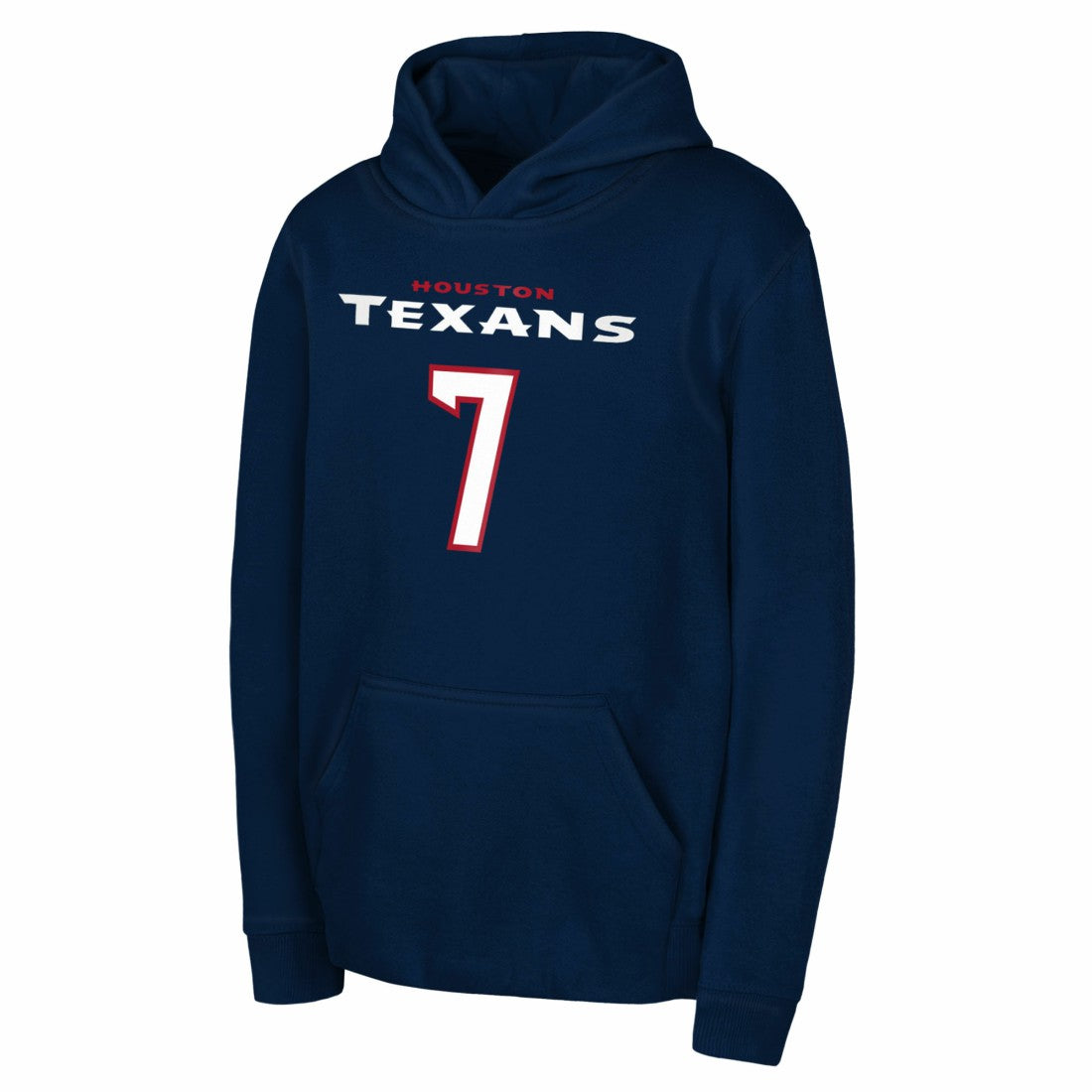 C.J. Stroud Houston Texans Outerstuff Mainliner Player Name & Number Hoodie Navy