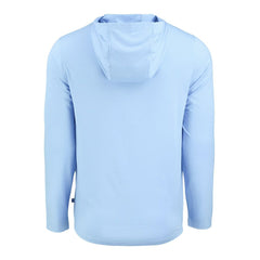 Baltimore Ravens Men's Cutter & Buck Coastline Epic Comfort Eco Recycled Men's Hooded Shirt Powder Blue
